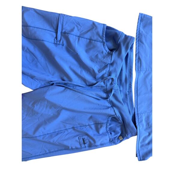 EUC Cherokee Infinity scrub set light blue sz XL nurses doctors medical attire - Picture 2 of 8